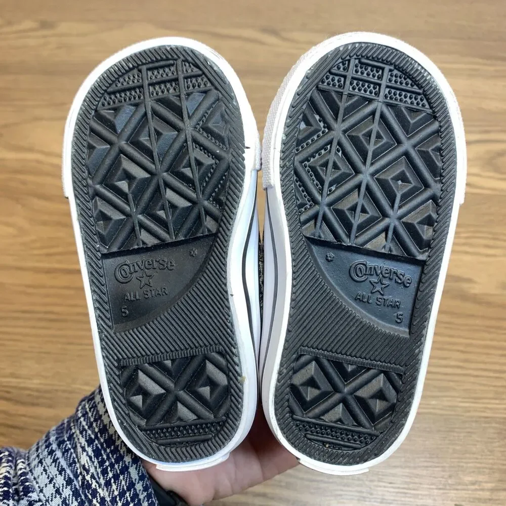 Converse CT AS Street Slip-On White/Black Boys Toddler's‎ Sneakers-Size 5 EU 21
